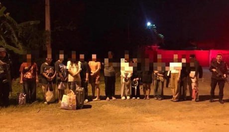 30多人试图偷渡入境高棉,一人中枪20人被抓